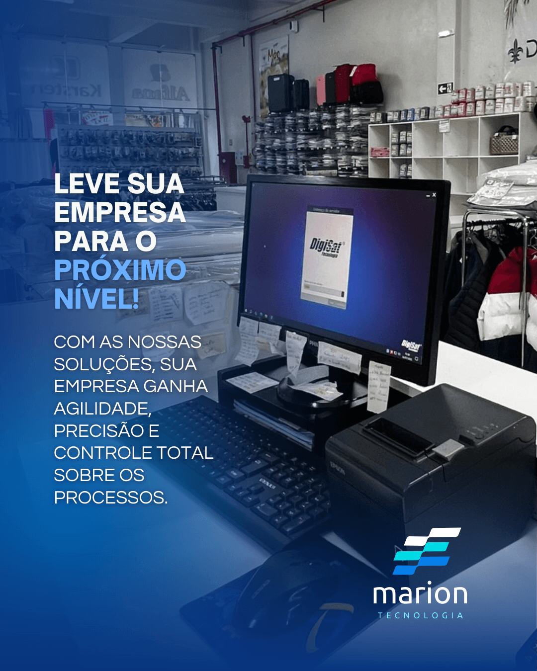 Sistema de gestão Marion Tecnologia